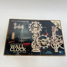 WOODEN.CITY Steampunk Mechanical Clock Making Kit - Decorative Wall Clocks 3D Wo