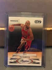 2009-10 Prestige Bonus Shots Black Signatures #226 Taj Gibson #49/50 bulls