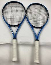 Lot of 2 Wilson Tennis Racquets Tour Slam Lite Power Bridge