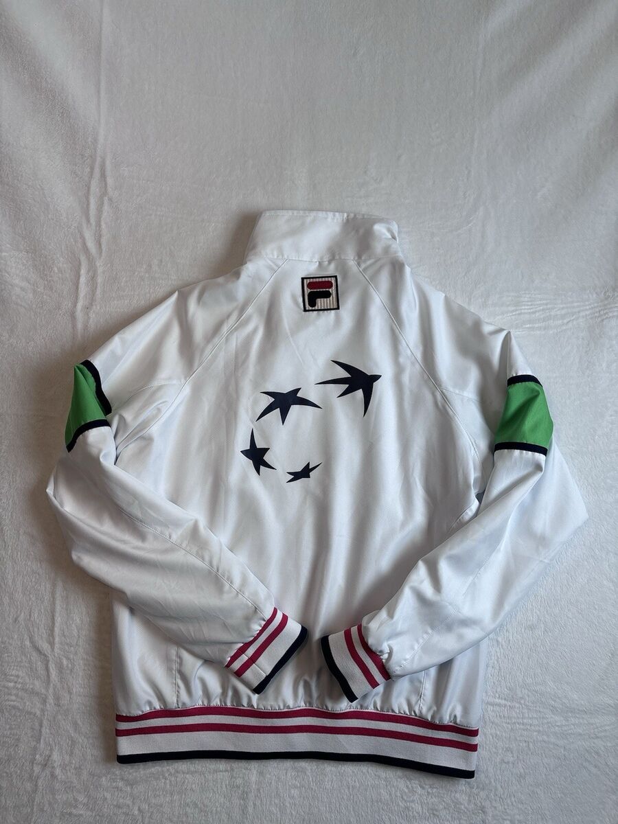 Fila BNP Paribas Open Tennis Tournament Full Zip Long Sleeve Fila BNP Paribas Open Tennis Tournament Full Zip Long Sleeve