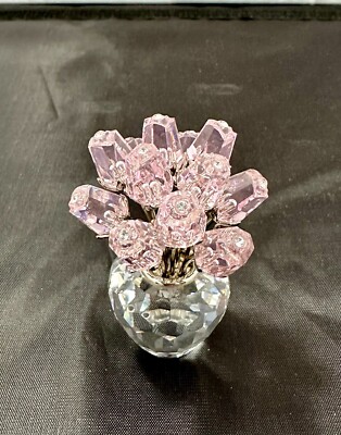 スワロフスキー 「ピンクローズ(M)Pink Rose Medium872197 スワロフスキー 「ピンクローズ(M)Pink Rose Medium872197