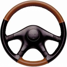 Wheelskins Leather Steering Wheel Cover 1 Or 2 Color Custom Fit 15 12 X 4 12