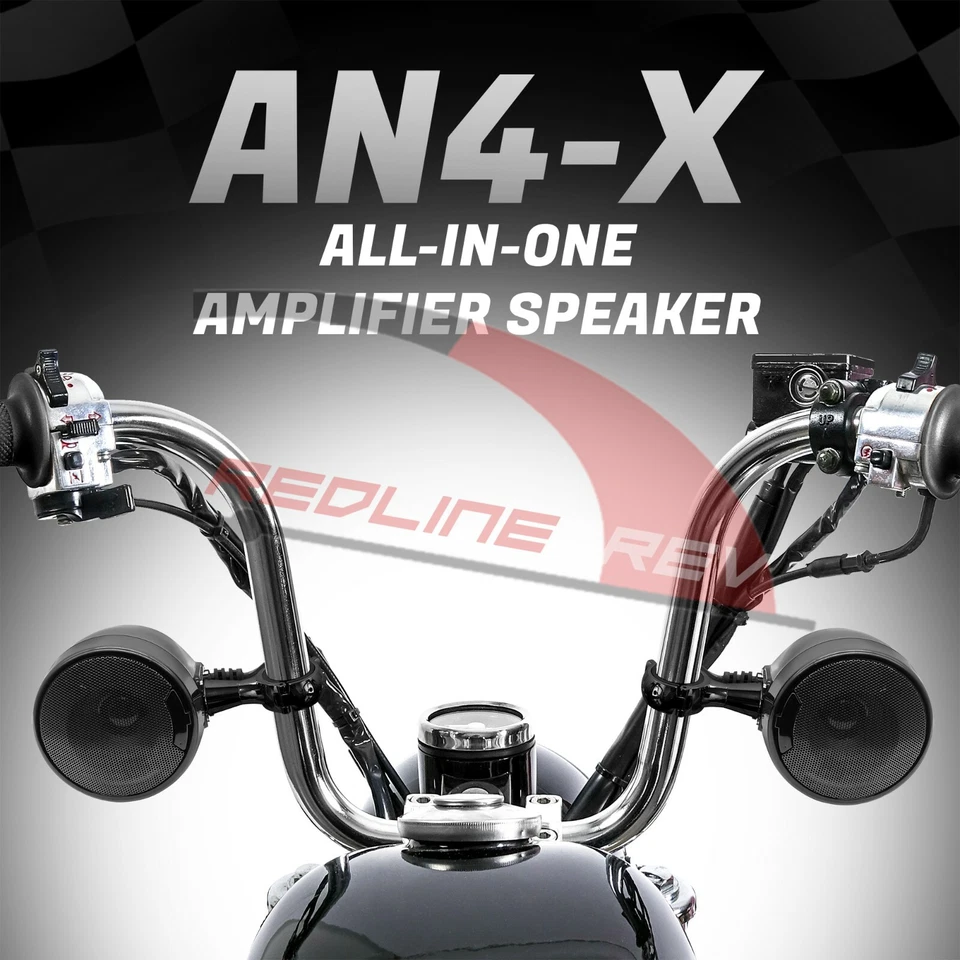 Refurb Waterproof Bluetooth Motorcycle Stereo Speakers Amplifier Audio System - Image 3 of 4