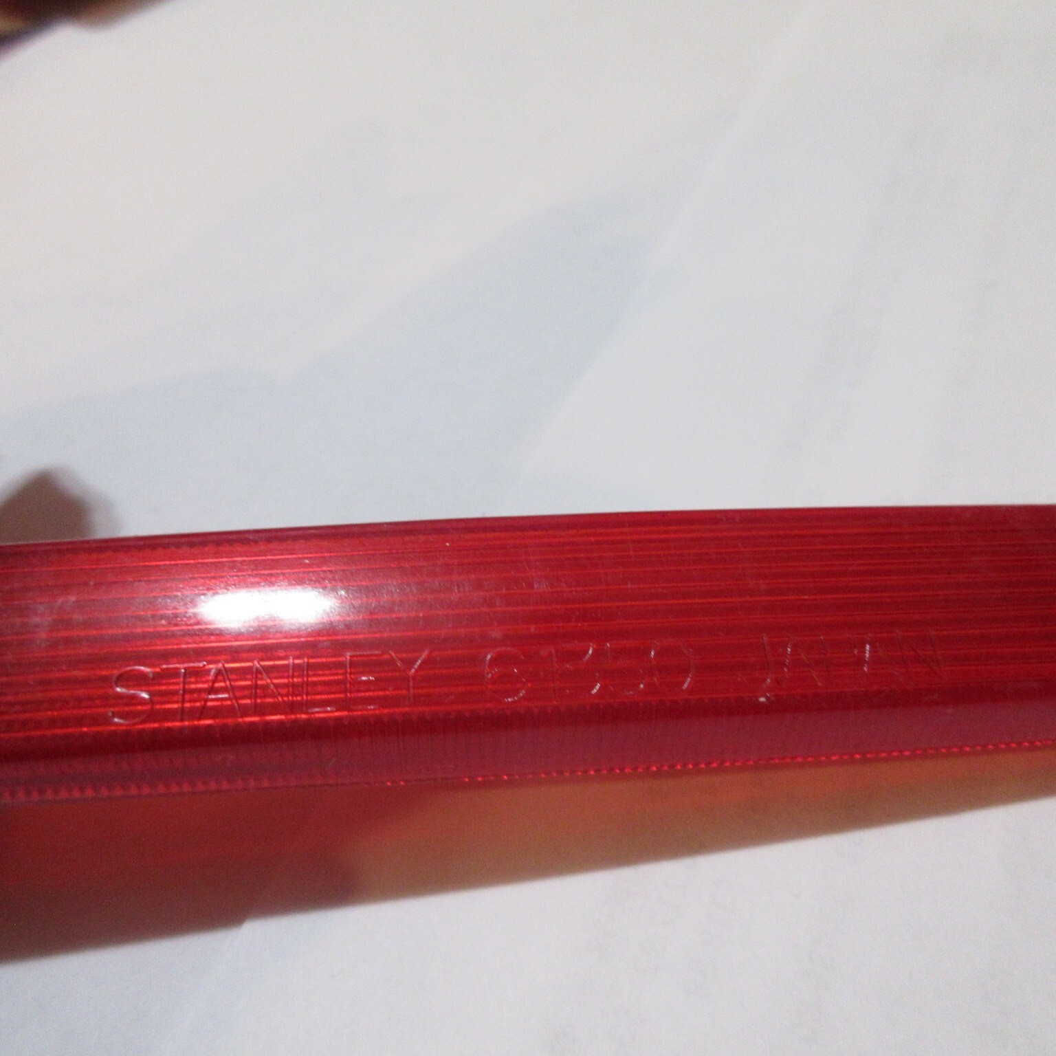 Stanley Rear Side Marker Lens Cover 6-1350 Red Made in Japan NOS item