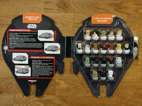 Rollinz Complete Series Star Wars Millenium Falcon Esselunga 2015 Serie Completa - Picture 2 of 2