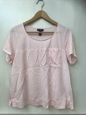 Women’s GAP Short Sleeve Pink Pocket Tee T-Shirt Top Size M Medium