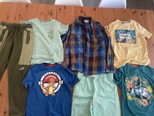 Boys Size 8 Med Clothing Lot Nike Pok mon MEC Old Navy 7 Items Shirts Pants