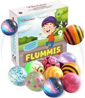 Kleintober Premium Flummi Set, groß 35mm, Flummies für Kinder, Springball
