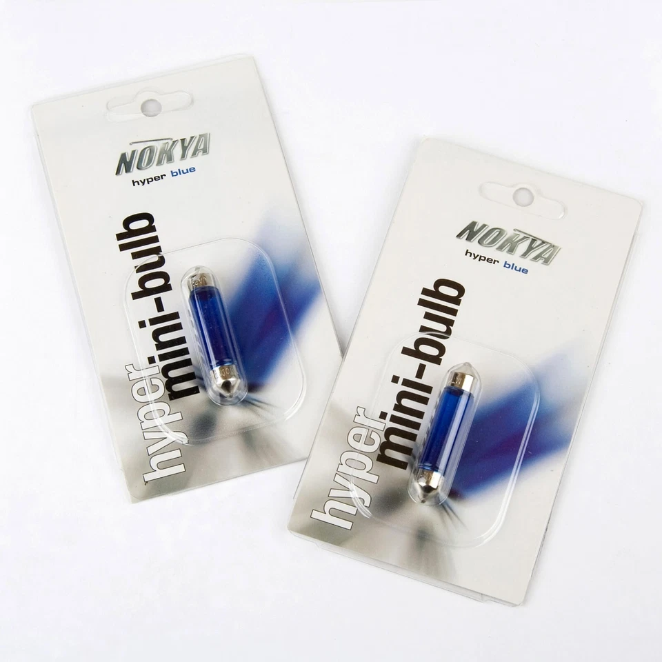 Nokya 578 6411 212-2 211-2 Nok5260 10W azul duas lâmpadas cúpula interior substituir original de fábrica - Imagem 3 de 4