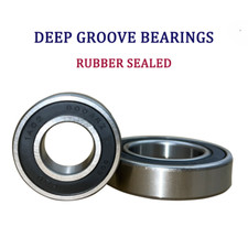 2RS Deep Groove Ball Bearing Double Rubber Sealed 6000-6008 Dust Proof/Silent