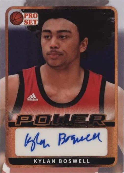 2021-22 Leaf Pro Set Power - Kylan Boswell #PA-KB1