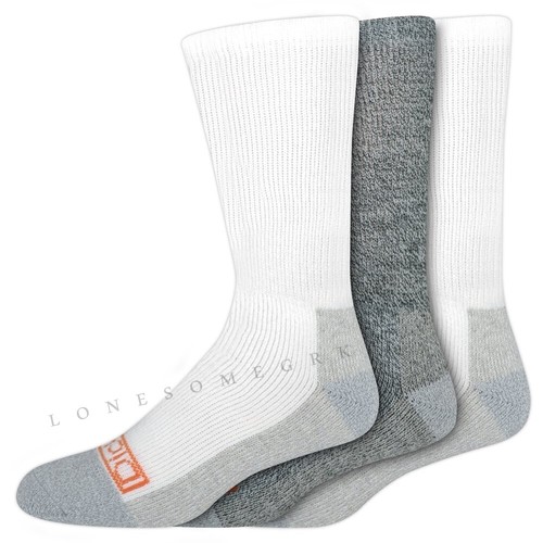 6 Pairs Mens Dickies Anti Blister Nano Glide Steel Toe Cushioned Mid Calf Socks - Picture 3 of 8