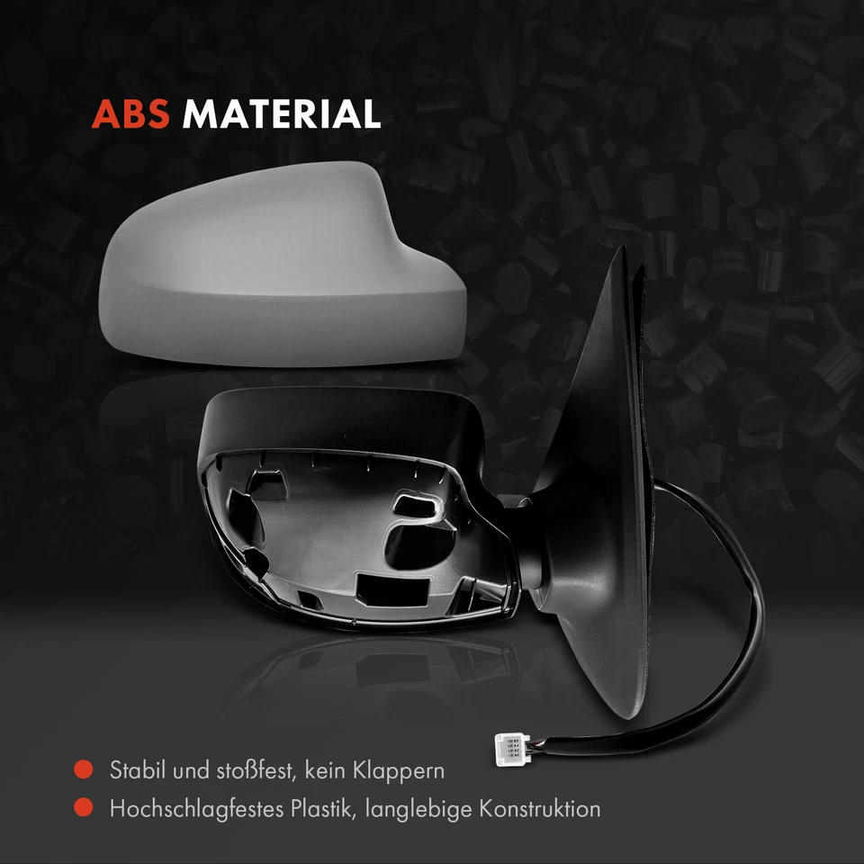 Espejo retrovisor exterior derecho calefactable no plegable para Dacia Logan II Sandero II - Imagen 4 de 4