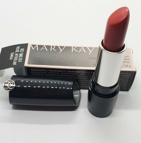 MARY KAY Gel Semi Shine Lipstick Red Smolder~DISCONTINUED~NEW IN BOX~ - Picture 2 of 8