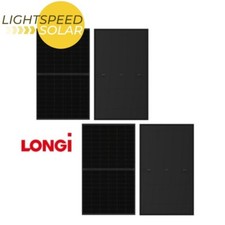 6x 450W Solar 12V 24V 48V Panels Black Half-Cell Mono Offgrid - Free UK Delivery