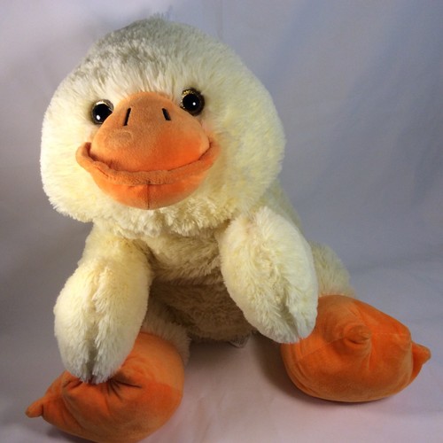 Juguete de peluche para patitos Hug N Luv grande 24"" amarillo de peluche suave excelente estado limpio* - Imagen 3 de 12