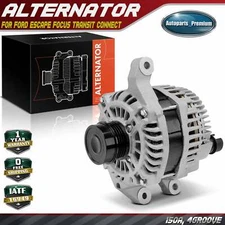 1x Alternator for Ford Escape Focus Transit Connect 150 A CW 4-Groove CW 3 Pins