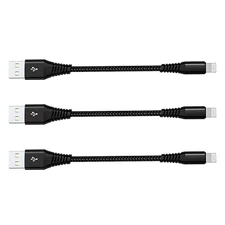 [Apple Mfi Certified] Short Iphone Charging Cable(3Pack 8 Inch),Usb to Lightning