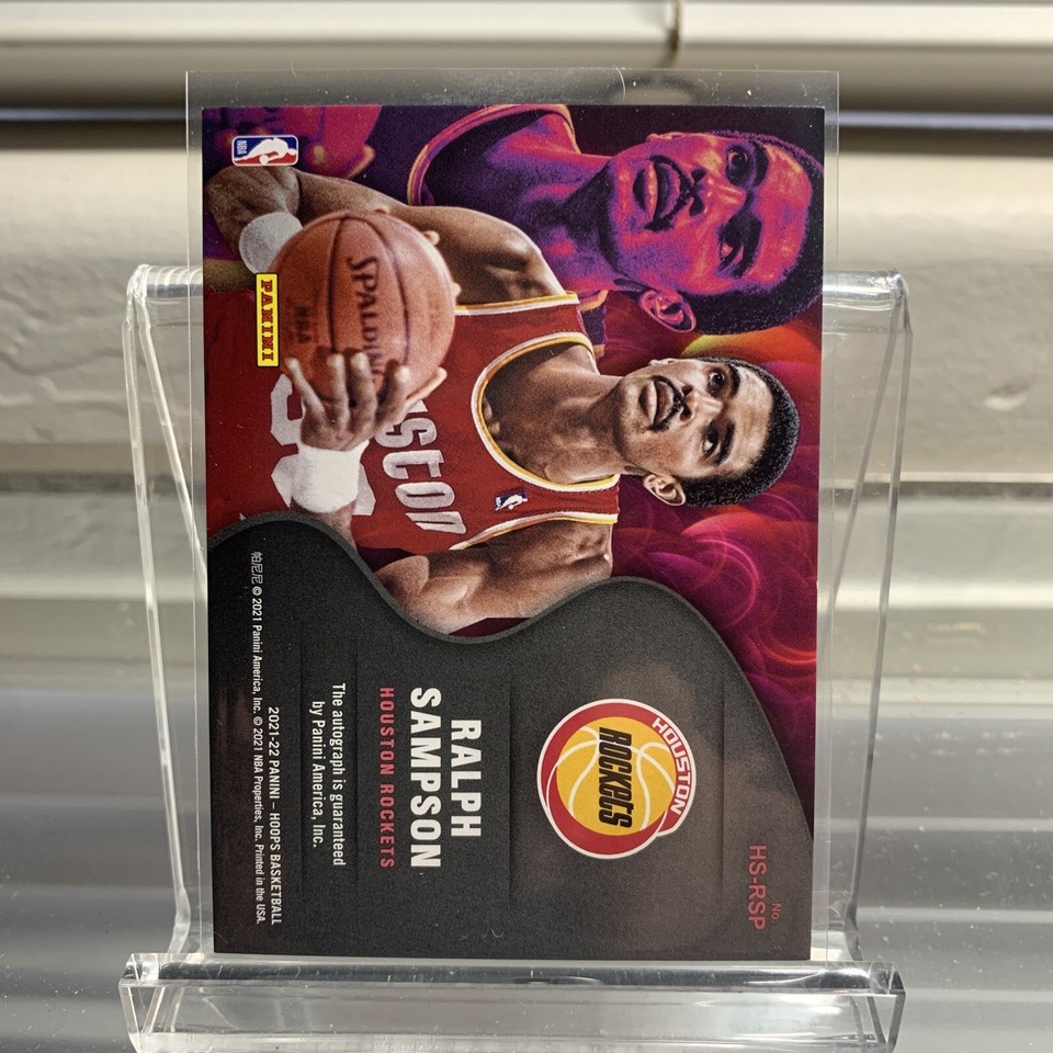 Ralph Sampson 2021-22 Panini Hoops Hot Signatures Auto Rockets | eBay