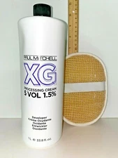 Paul Mitchell cream developer 5 XG volume 33.8 oz  & free Remi mitt