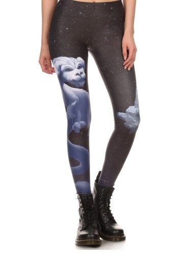 Poprageous Neverending Story Falcor Lucky Dragon Leggings XL Rare