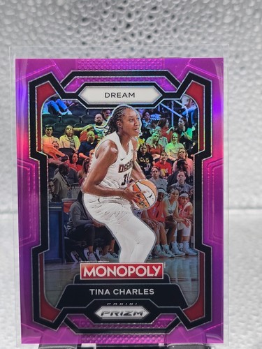 2024 WNBA Prizm Monopoly Tina Charles Pink 112/149!