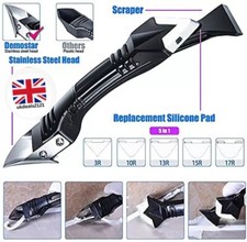 Silicone Sealant Remover Tool Kit 5 in 1 Scraper Caulking Mold Removal Mastic