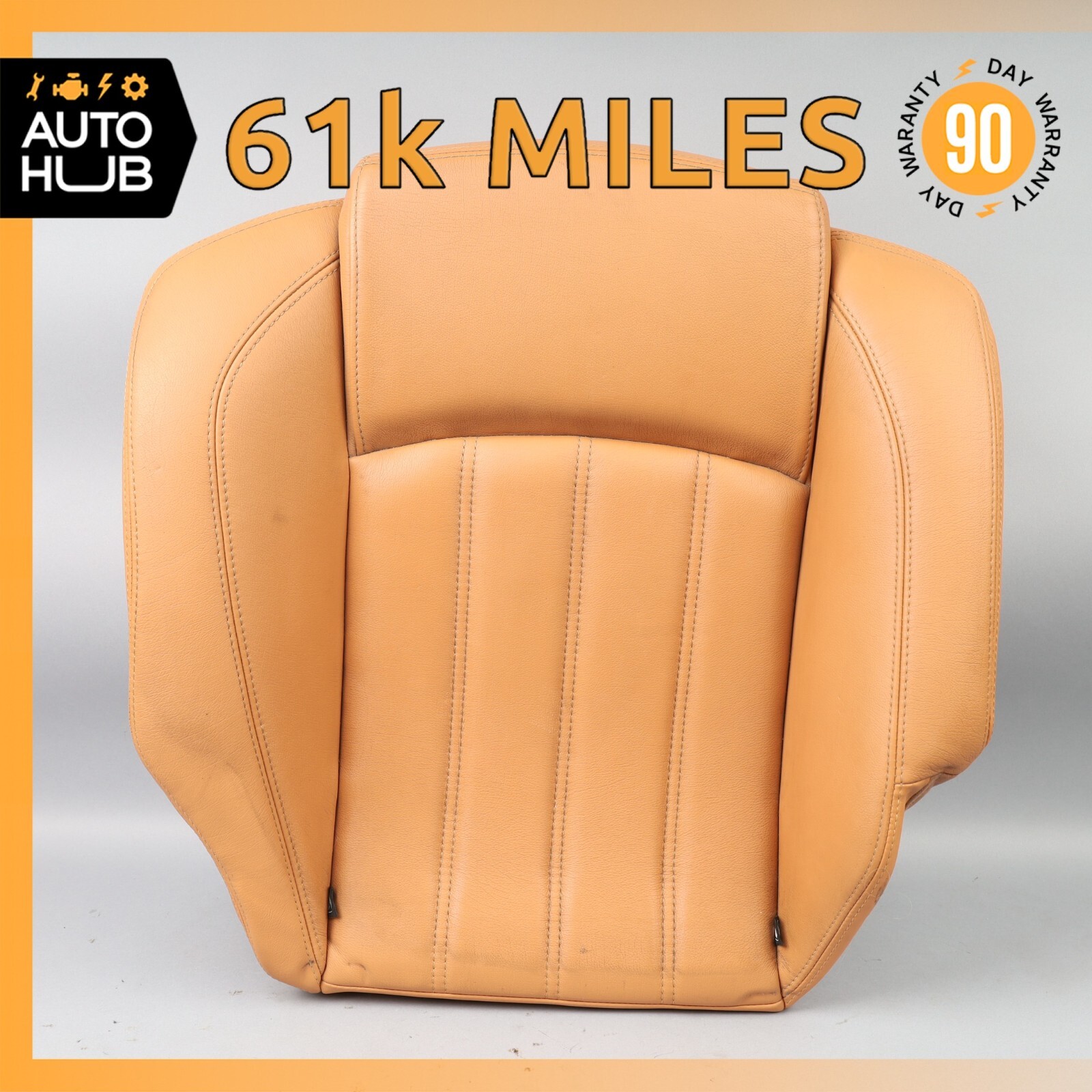 08-12 Maserati GranTurismo M145 Rear Left Side Lower Bottom Seat Cushion OEM 61k