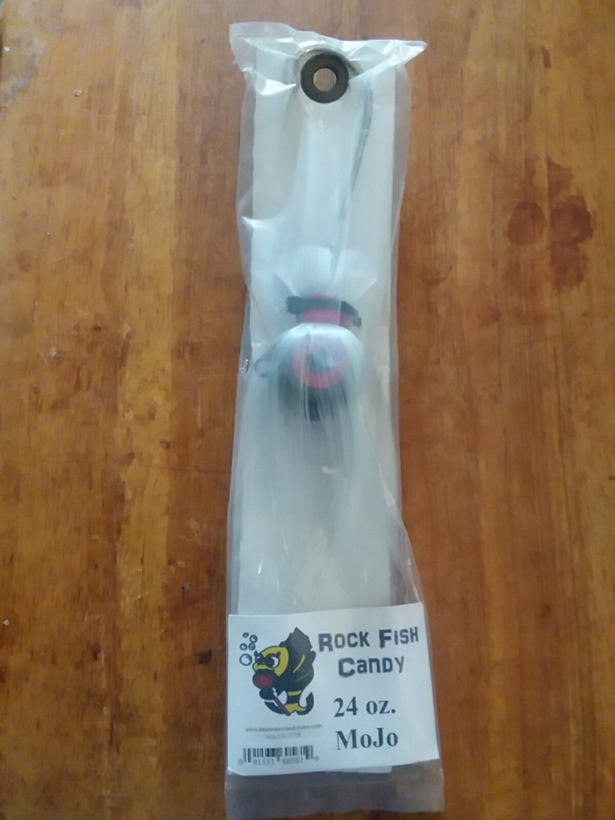 Mojo 24 OZ Rock Fish Candy Trolling Striper Rockfish Nylon Hair 12/0 Mustad Hook eBay