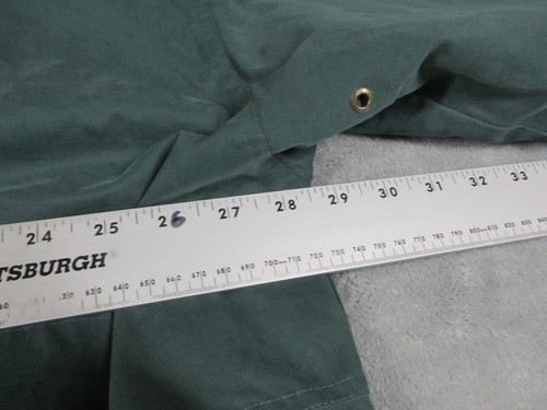 Sperry Jacket Mens XXL Parka Green Hooded Fleece Lined Full Zip Top Sider EUC - Picture 7 of 10