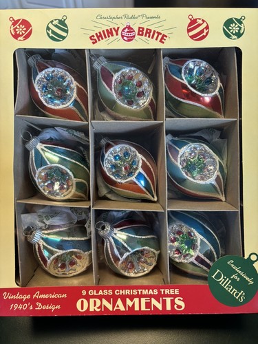 Christopher radcliff christmas ornaments