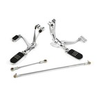 Chrome Forward Control Levers Linkages Fit For Harley Sportster 883 1200 04 13