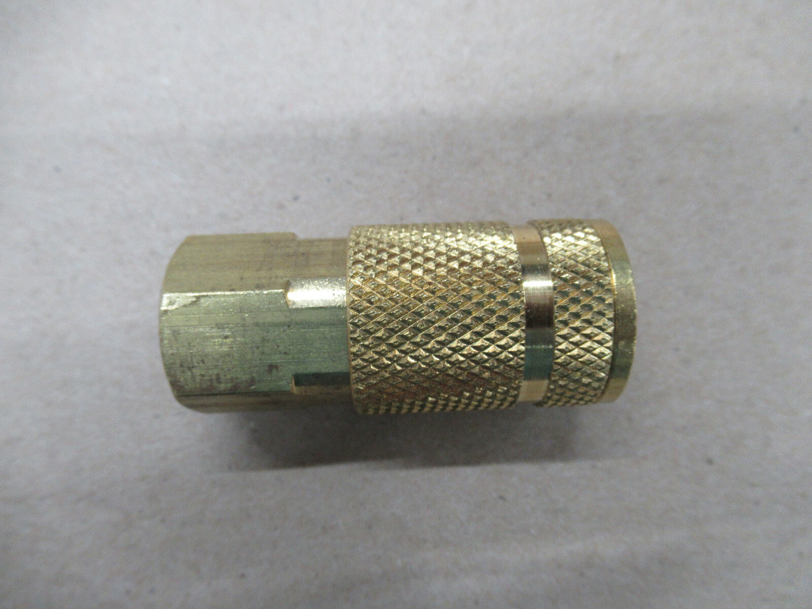 NAPA TIRE HARDWARE 90612 BRSS AIR LINE COUPLER TYPE "B" COUPLER 1/4