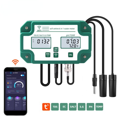 YY-W9909 Smart Bluetooth Wasserqualitätstester Messgerät WLAN APP Intelligente Steuerung - Bild 1 von 9