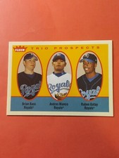 2005 Fleer Tradition #314, Ruben Gotay / Brian Bass / Andres Blanco TP
