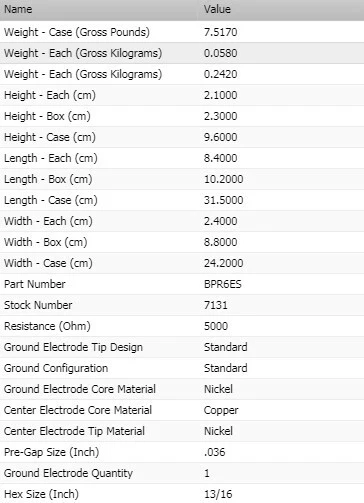 Paquete de 8 bujías estándar NGK para Mercedes-Benz 280SEL V8-4,5 L 1972-1973 Foto 4 de 4