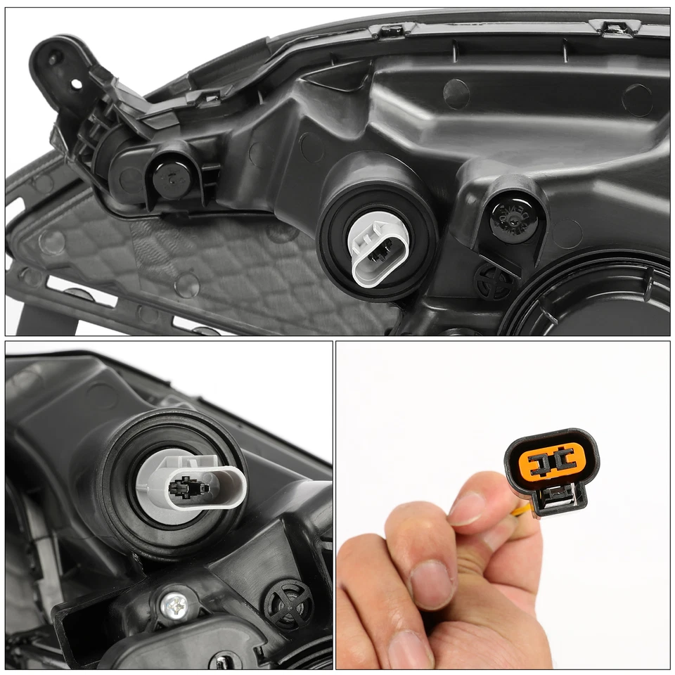 Luz antiniebla para Hyundai Genesis Coupé 2013-17 con cubierta + conector lado del pasajero Foto 4 de 4