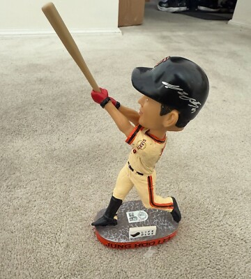 Jung Hoo Lee signed Bobblehead 7/28/24 2024 SGA San Francisco