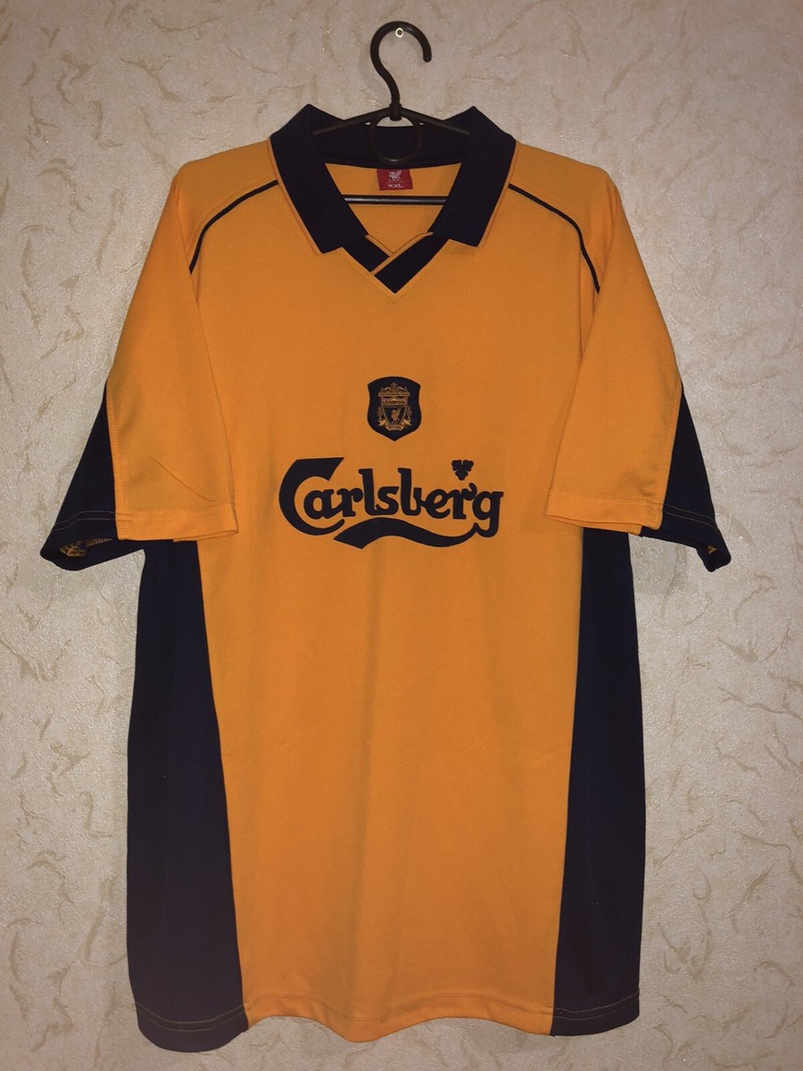 Rare Liverpool 2000-2002 Away Football Jersey Size 2XL Mens Retro