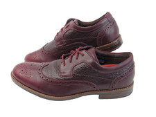 Rockport Waterproof Shoe Men Sz 7. 5Dustin Wingtip Oxford Burgundy Style- CH4290