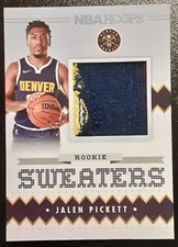 2023-24 Panini Winter Hoops Rookie Sweaters #RSW-JPI - Jalen Pickett