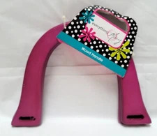 Everything Mary Purple Wood Purse Handle Replacement Accessory #10087864
