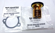 OEM TOHATSU FITS NISSAN 2 STROKE 40 50 HP THERMOSTAT & GASKET KIT 353010300