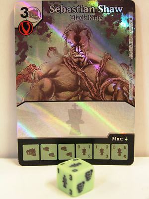Dice Masters - 1x #032 Sebastian Shaw Black King Foil - X-Men First Class