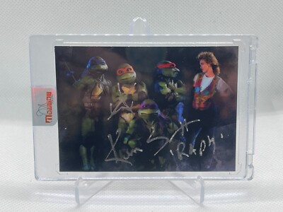 Kenn Scott Ninja Turtles Sketch Card #/50 John Rudolph Signed GCOA Program Rapha