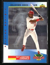 Ray Lankford 1993 Upper Deck Denny's Grand Slam Holograms #7 Baseball Card