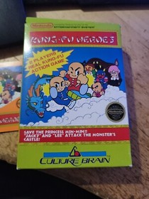 Kung Fu Heroes NES Nintendo Box Manual CIB Complete +Reg Card 
