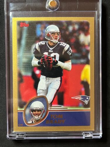 2003 Topps Gold Tom Brady /499 Patriots #258 1st Ever Topps Gold - Picture 1 of 2