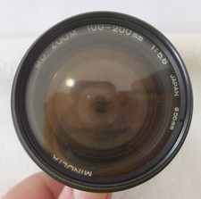 MINOLTA MD 200MM 100-200MM 1:5.6 ZOOM LENS