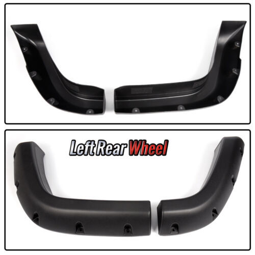 6PCS Fender Flares Wheel Cover Fit For Jeep Cherokee XJ(4DR) Sport Utility 84-01 - Picture 3 of 10